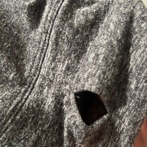 Gray super soft has thumb holes super thick